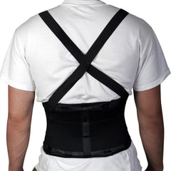 SUPPORT,BACK,W/ SUSP,BLK,30-34IN,MD,EA