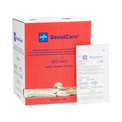 GLOVE,EXAM,VINYL,STERILE,PF,LF,SGL,LG