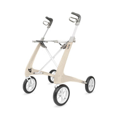 ROLLATOR, CARBON FIBER, COMPACT, WHITE
