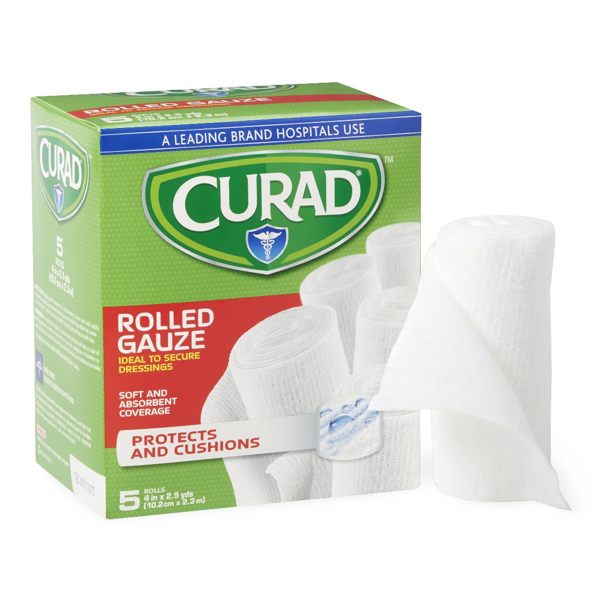 CURAD,PROSORB,ROLLGAUZE,4"X 90", 5CT