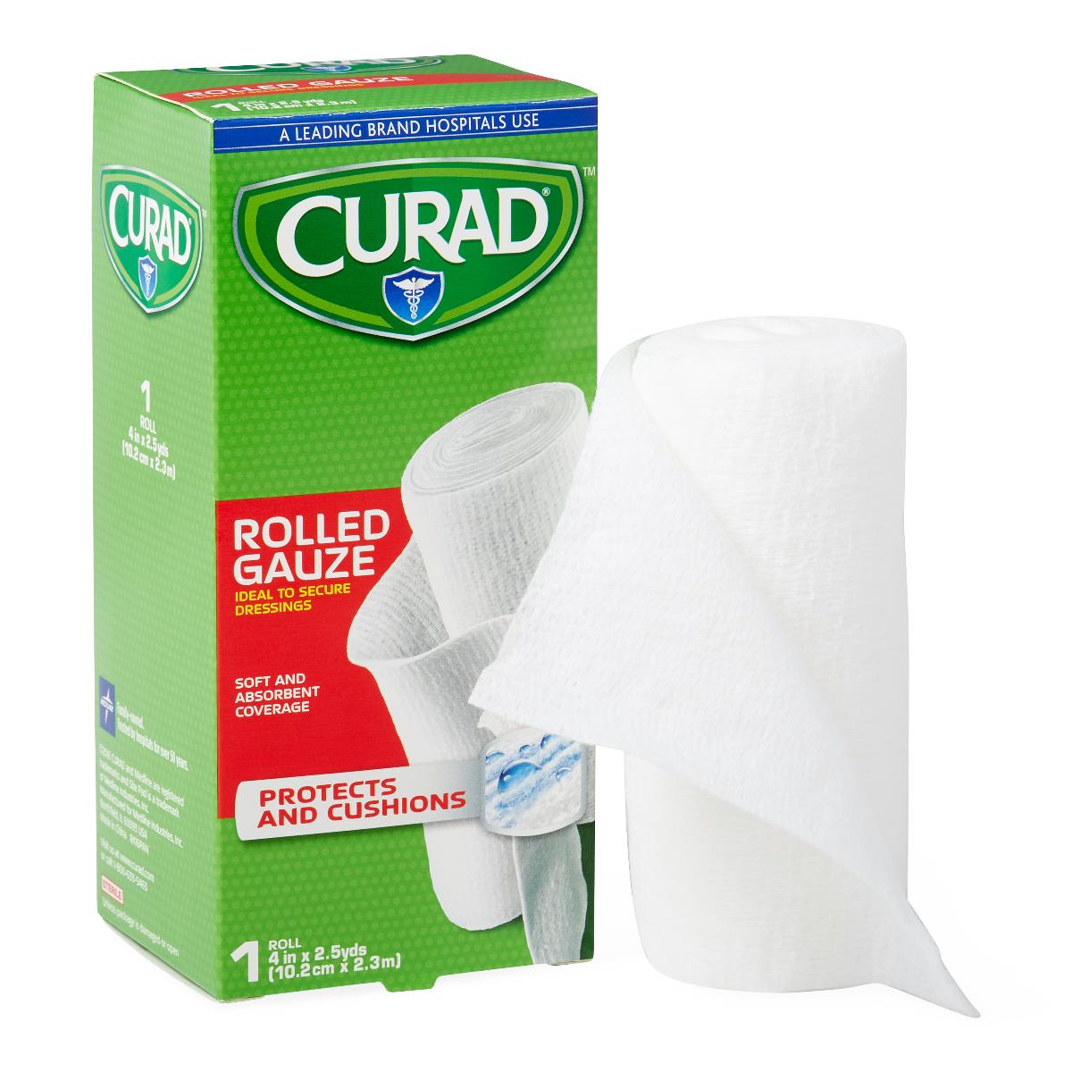 CURAD,PROSORB,ROLLGAUZE,4"X 90", 1CT