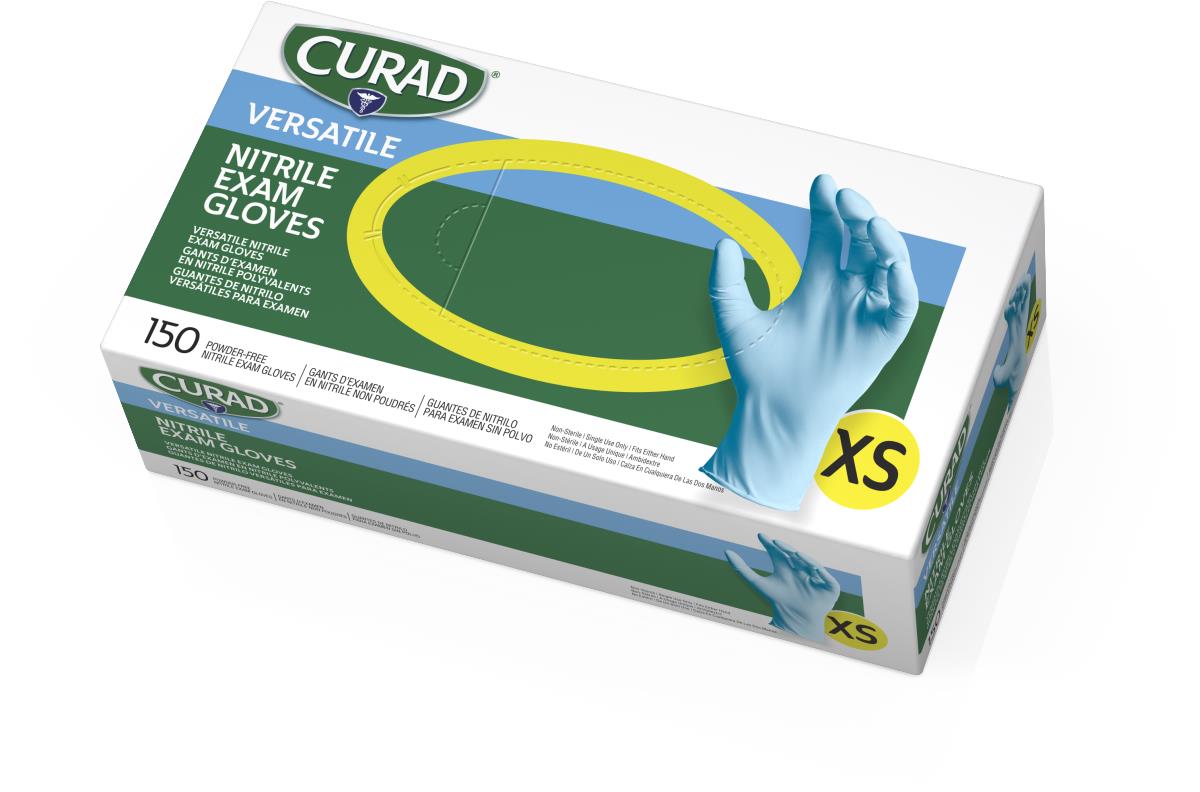 GLOVE,EXAM,NITRILE,TXT,PF,LF,XS