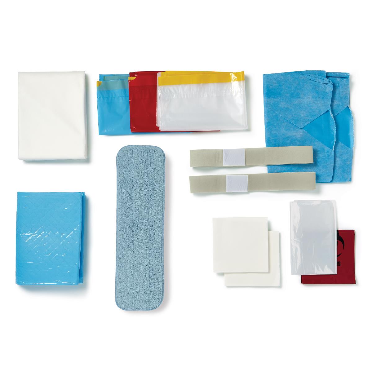 KIT,CLEAN UP,OR,QUICKSUITE,MICROFIBER