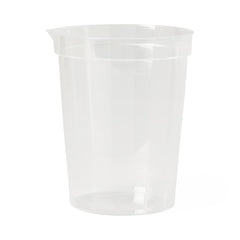 CONTAINER,URINALYSIS,LID,CLR PLSTC,6OZ