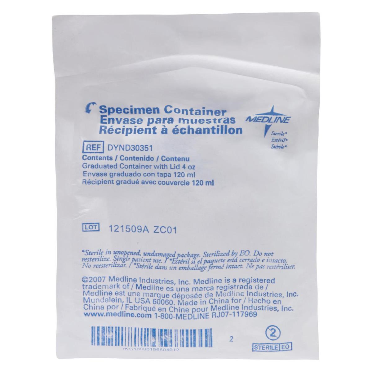 CONTAINER,SPECIMEN,O.R.STRL,4.5OZ