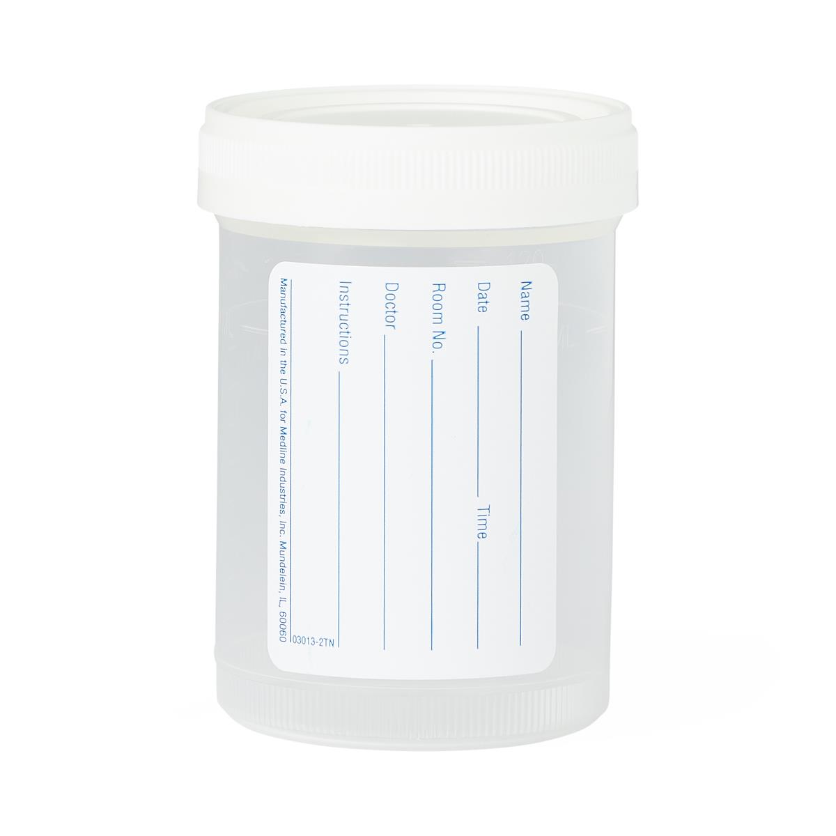 CONTAINER,SPECIMEN,PNEU TUBE,4OZ,OR STRL