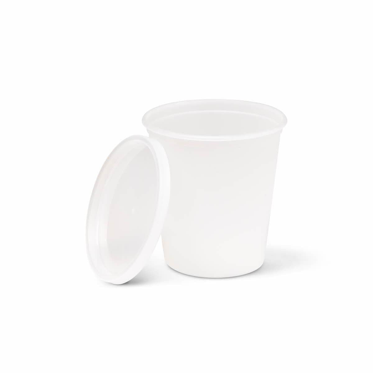 CONTAINER PATHOLOGY W/ LID, 8 OZ