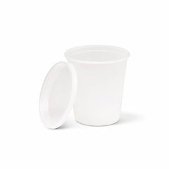 CONTAINER PATHOLOGY W/ LID, 8 OZ