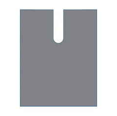 DRAPE,U,SPLT,FILM,IMPERV,60X84,ST,22/CS
