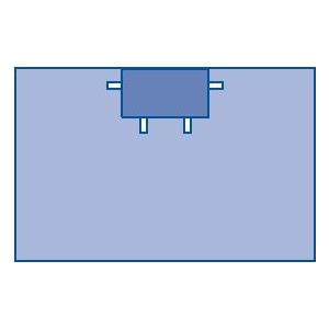 DRAPE,ORTHOMAX ,BAR,6/CS