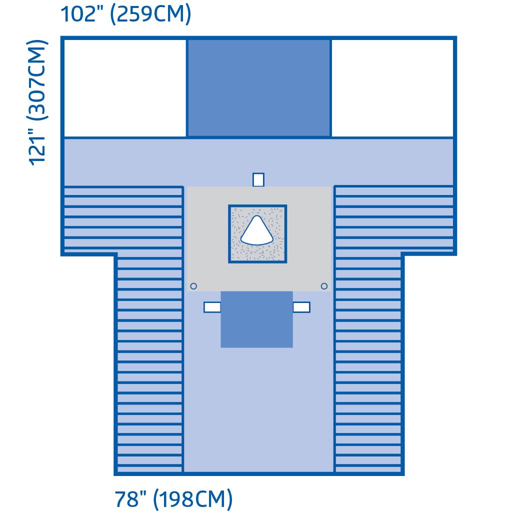 DRAPE,C-SECTION,FEN,CLR SCREEN,WIRE,7/CS