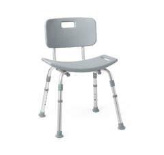 CHAIR,BATH, W/ BACK,KNOCKDOWN