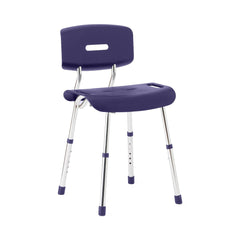 CHAIR,SHOWER,W/BACK,NAVY