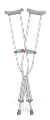 CRUTCH,ALUMINUM,RED-DOT,TALL,ADULT