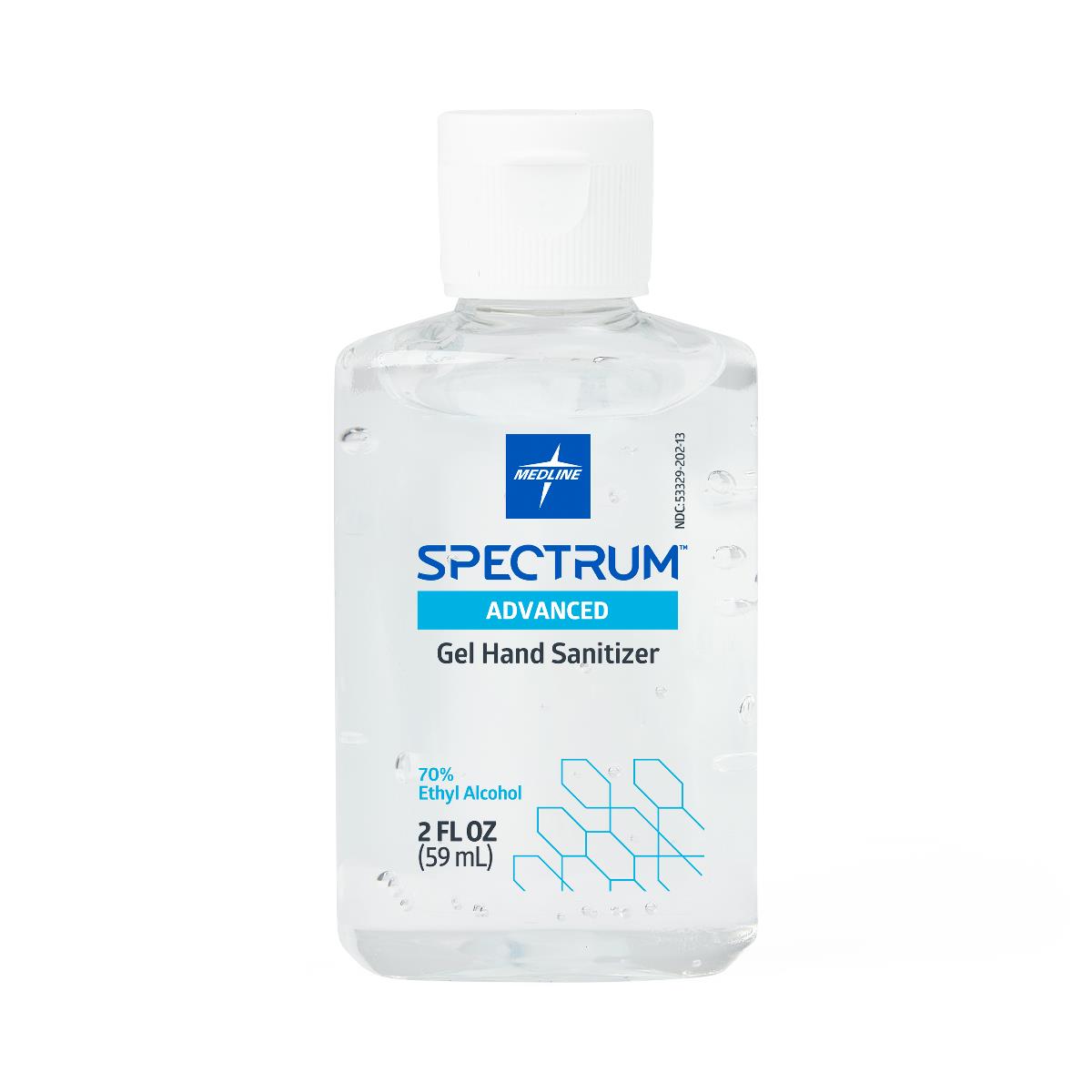 HAND SANITIZER,GEL,SPECTRUM 70%,2OZ