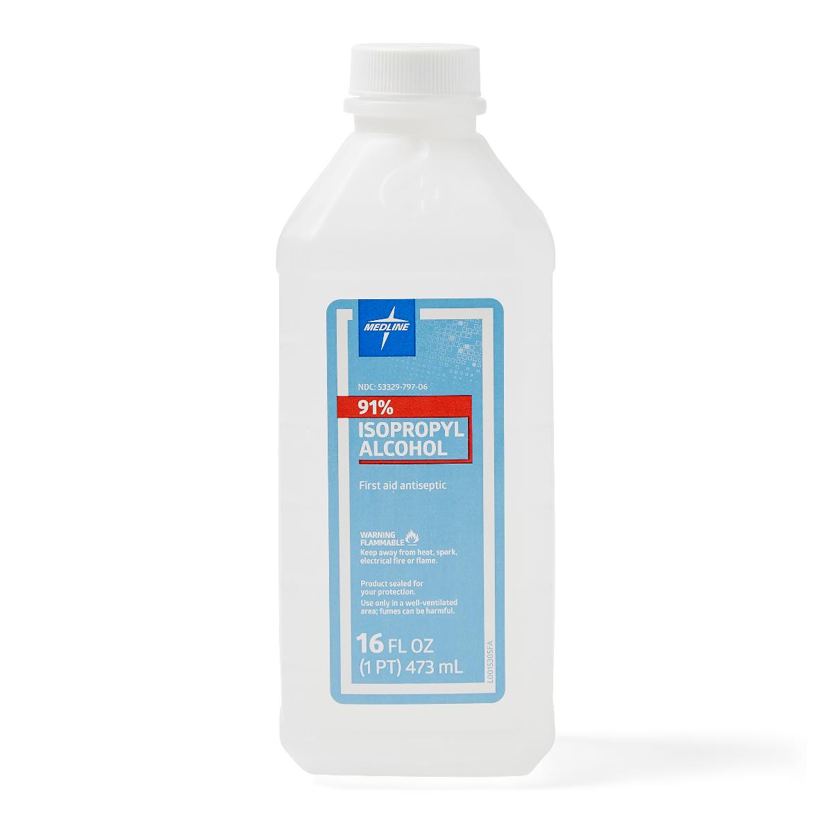 ALCOHOL,RUBBING,91PERCEN ISOPROPYL,16-OZ