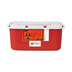 CONTAINER,SHARPS,1 GA.,RED,WALL/FREE