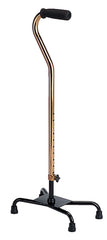 CANE, QUAD, LARGE BASE, BRONZE