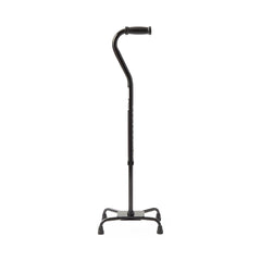 CANE,QUAD,LARGE BASE,BLACK,500 LB CAPC