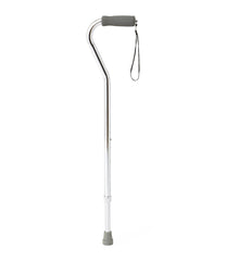 CANE, OFFSET, CHROME, ALUMINUM