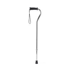 CANE, OFFSET, GEL GRIP, CHROME