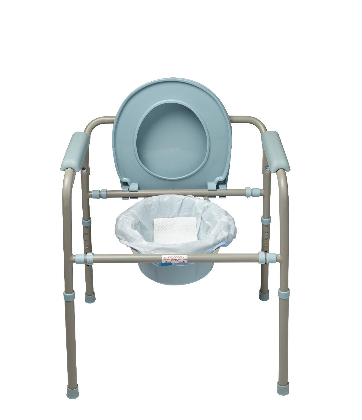 12 COMMODE LINERS,W/ABSORBANT PAD,6BX/CS