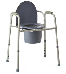 COMMODE,3-IN-1,STEEL