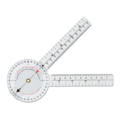 GONIOMETER,PLASTIC,360 DEG,8 IN