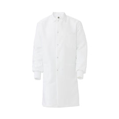 COAT,LAB,RESISTAT,MEN'S,WHITE,MD,EA