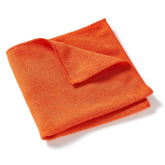 CLOTH,MICROFIBER,LTWT,16X16,ORNGE,250/CS