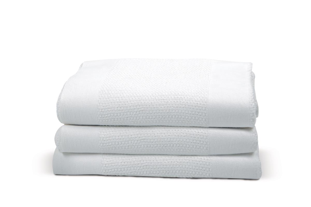 BLANKET,SPREAD,THERMAL,66X96,WHI,2.5 LB