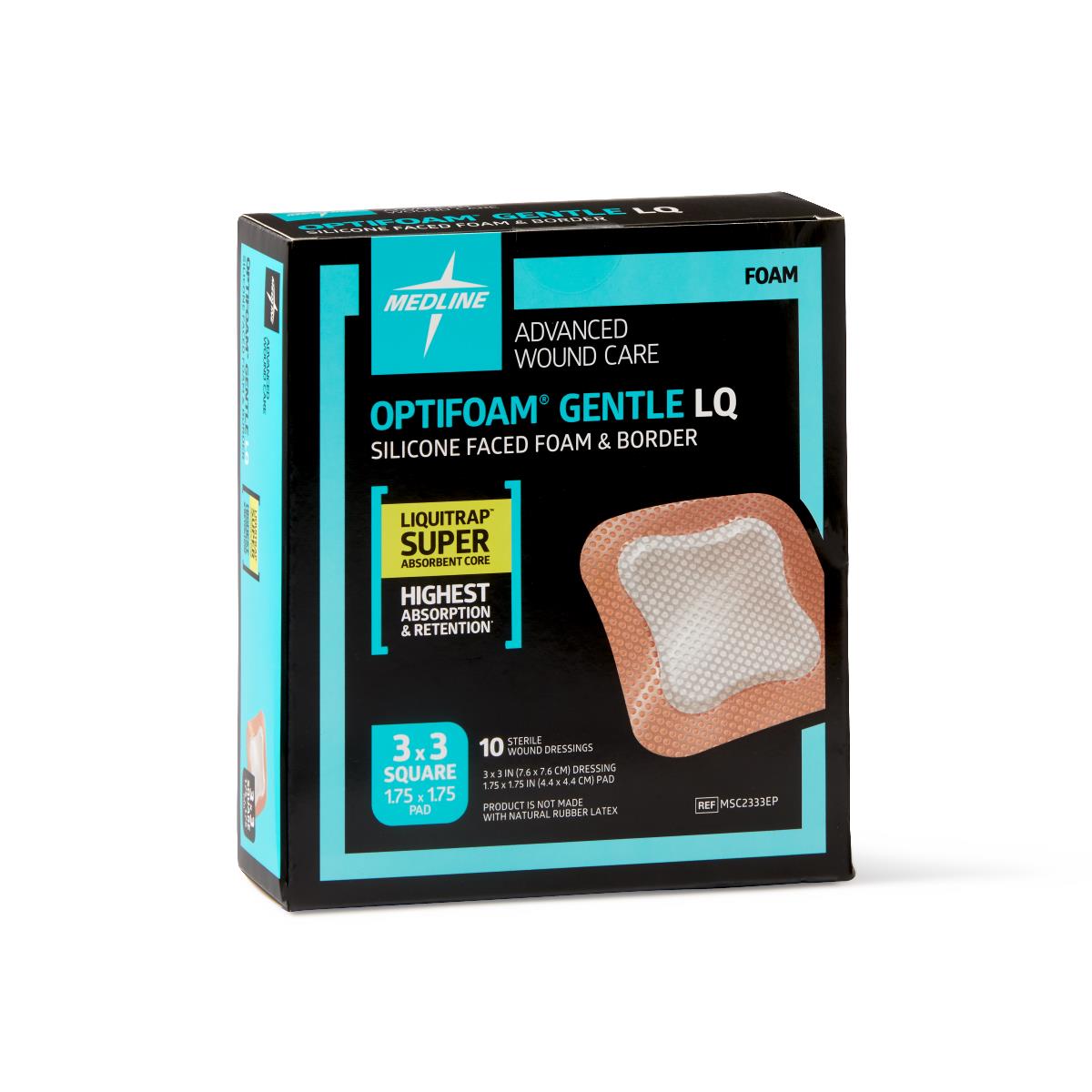 OPTIFOAM GENTLE LIQUITRAP,BORDERED,3X3
