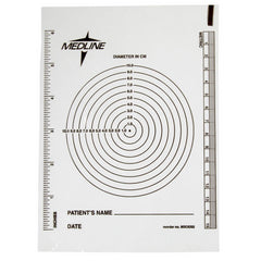 GUIDE,WOUND MEASURING,BULLSEYE/RULER