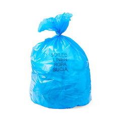 LINER,BLUE,SOILED LIN,38X58,1.5MIL,FLAT