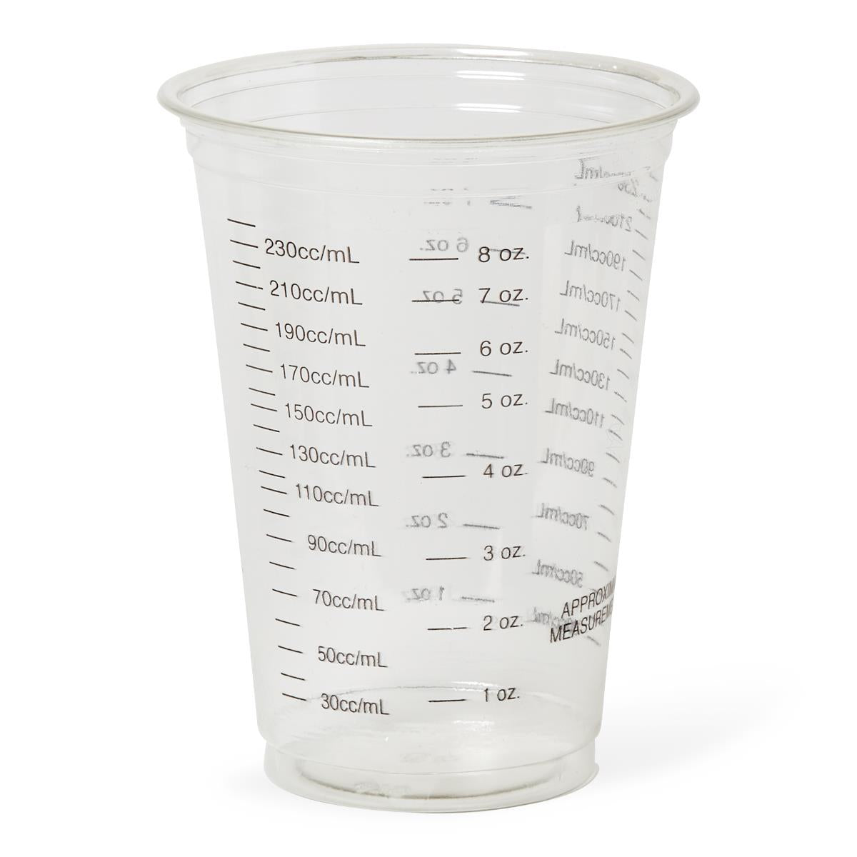 CUP,PLASTIC,10 OZ,GRADUATED