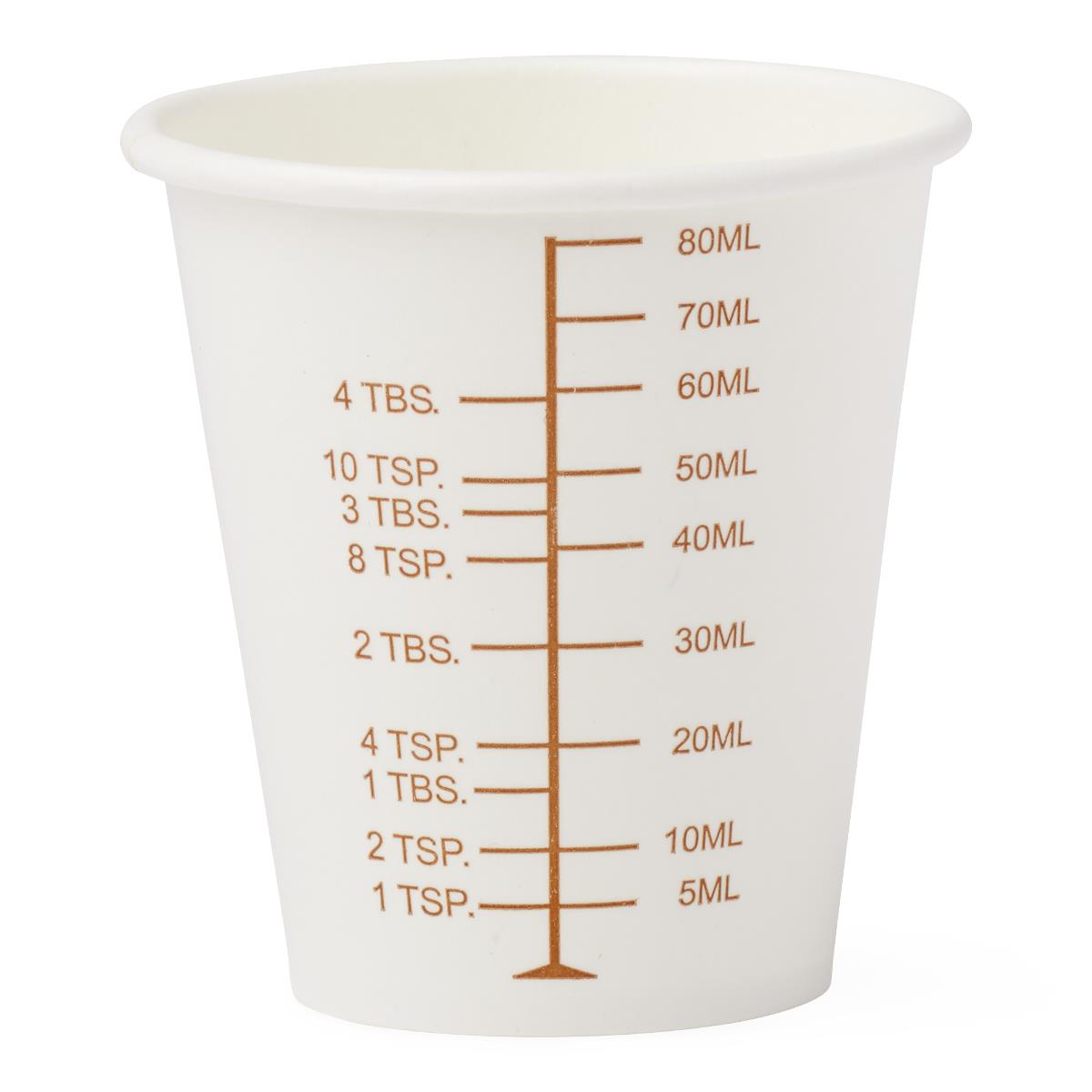 CUP,PAPER,3 OZ,GRADUATED