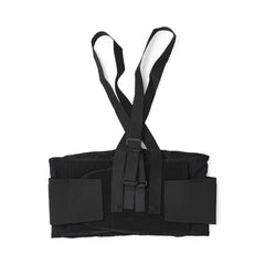 SUPPORT,BACK,W/SUSP,BLK,34-38IN,LG,EA