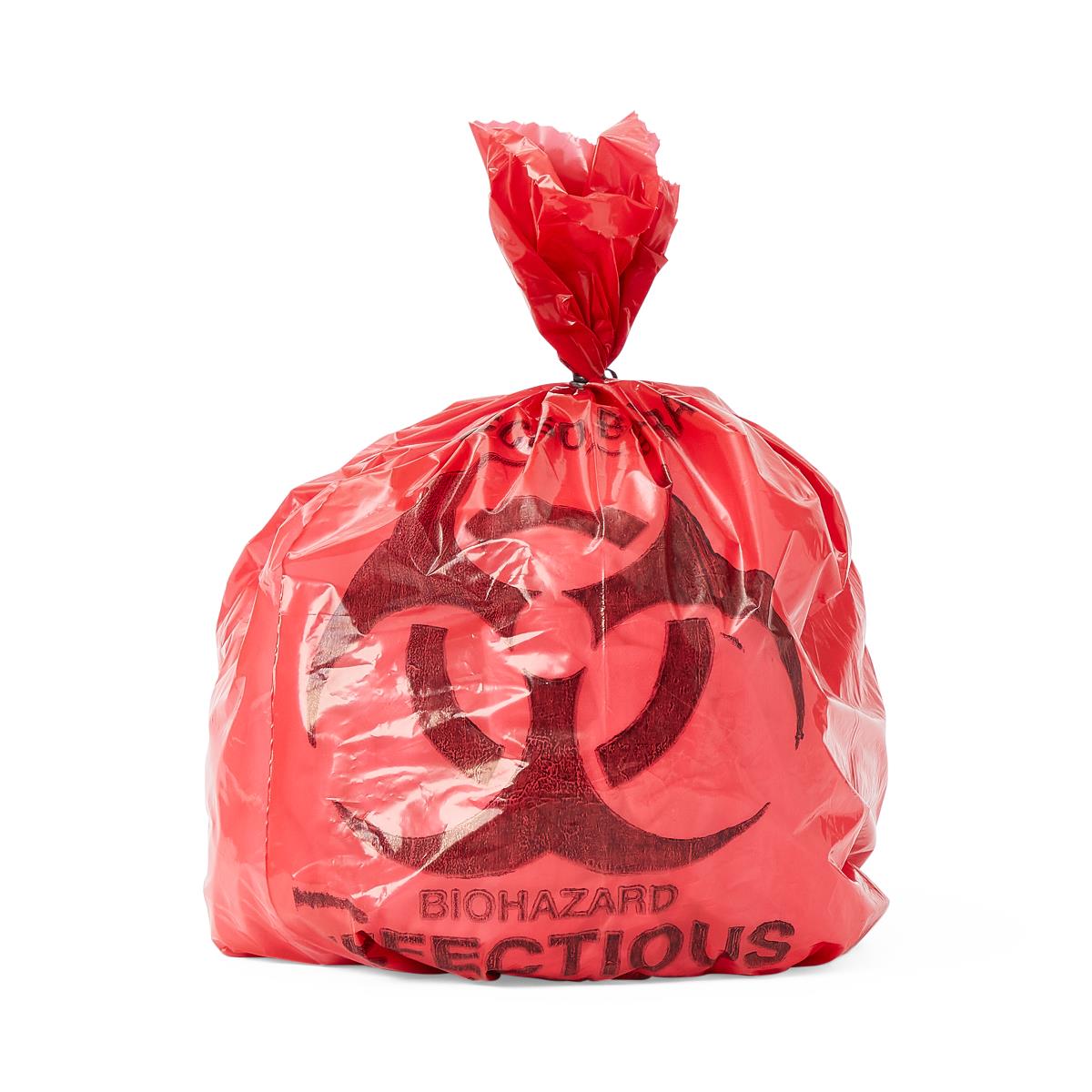 LINER,RED,17X17,4GAL,1.5 MIL,FLAT