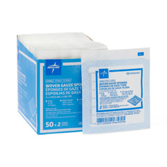 GAUZE,SPONGE,2"X2",8PLY,STERILE,LF,2'S