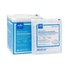GAUZE,SPONGE,4"X4",4PLY,STRL,LF
