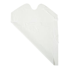 BIB,PLASTIC,WHITE,15X20