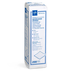 GAUZE,SPONGE,2"X2",8PLY,NS,LF,200/PK