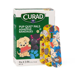BANDAGE,ADHESIVE,MEDTOONS,3/4"X3",LF