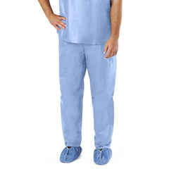 PANT,SCRUB,ELASTIC-WAIST,BLUE,MD,DISP