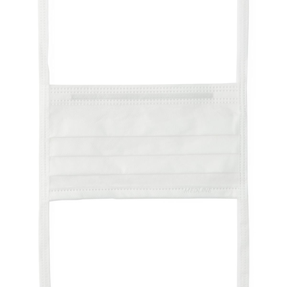 MASK,FACE,SURG,SENSITIVE SKIN,TIE,WHT,LF