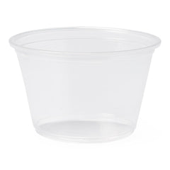 CUP,PLASTIC, 4 OZ,PORTION, CLEAR
