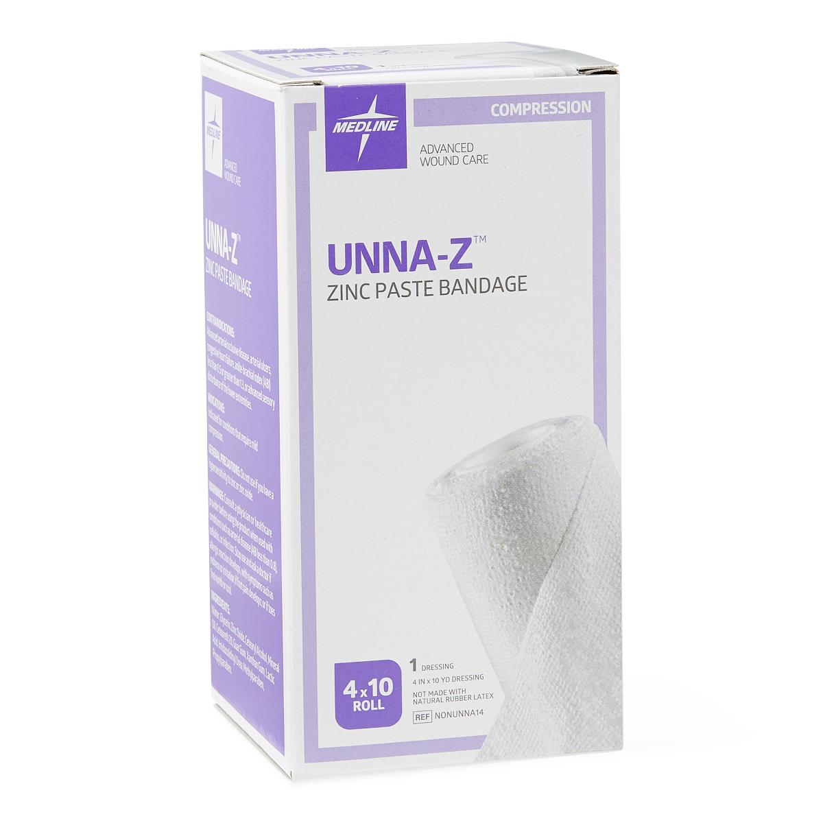BANDAGE,UNNA-Z,4X10YD,W/ ZINC
