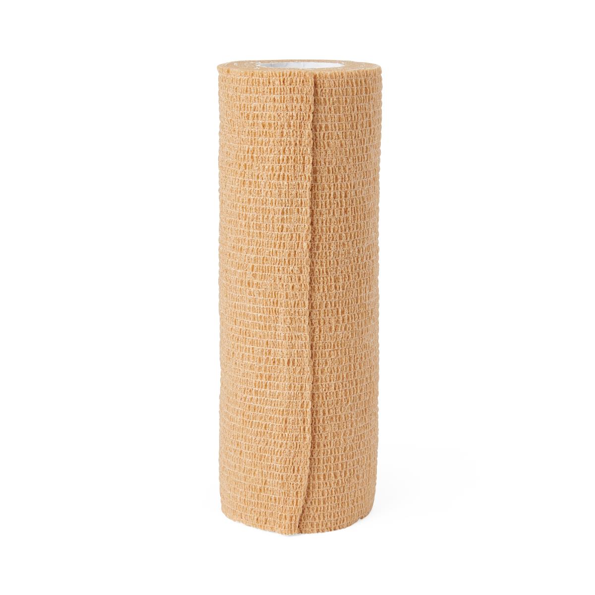 BANDAGE,COHESIVE,TAN,6X5YD,LF,NS