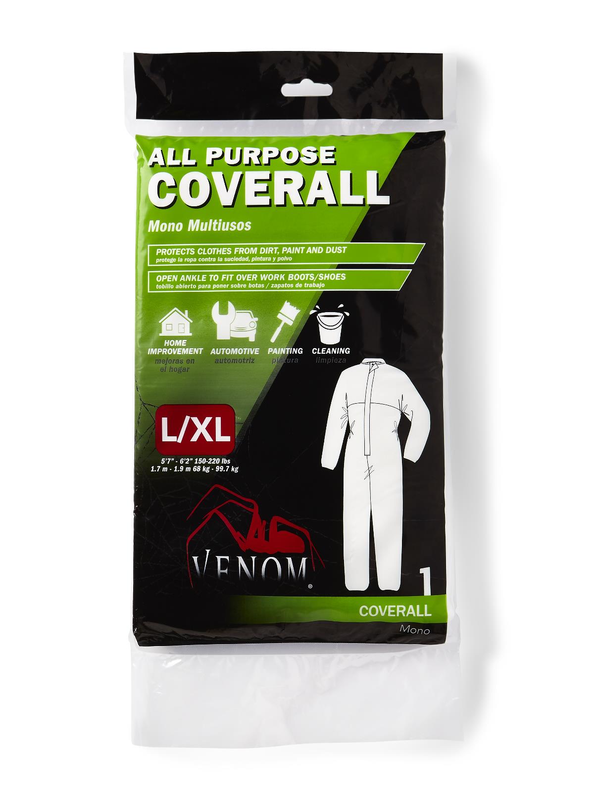 COVERALL,RETAIL,ALL PURPOSE,L/XL