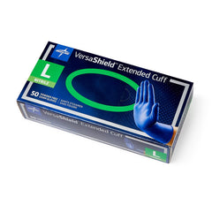 GLOVE,EXM,NITRILE,EXTD CUFF,LF,L